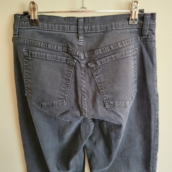 Nydj boot cut jean stretch black gray 4 - Picture 5 of 9